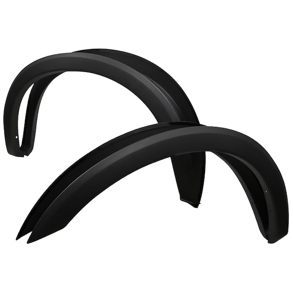 Spec-D Tuning 99-07 Ford F250 / F350 Fender Flare - Textured Matte Black FDF-F25099BK-RS - main